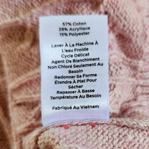 Talbots Cable Knit Long-sleeve Sweater Large - Picture 9 of 10